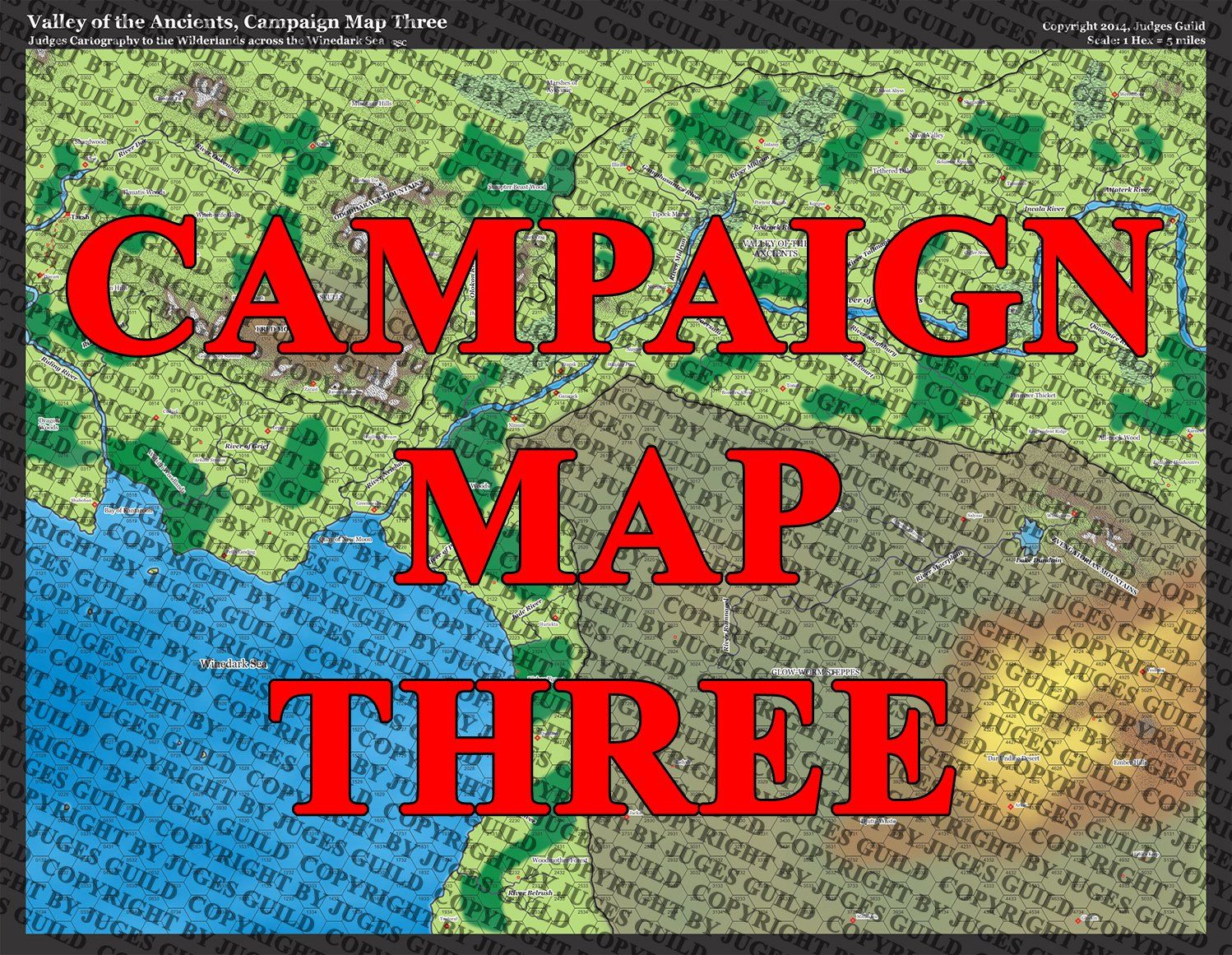 Wilderlands: Campaign Map Three