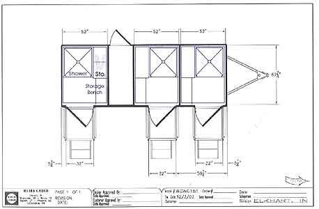 Advantage 20 Floor Plan — North Charleston, SC — Access Portable Toilets