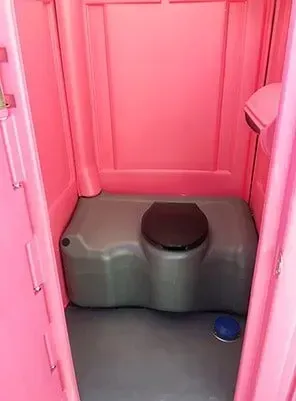Porta-Jane Unit Inside View — North Charleston, SC — Access Portable Toilets
