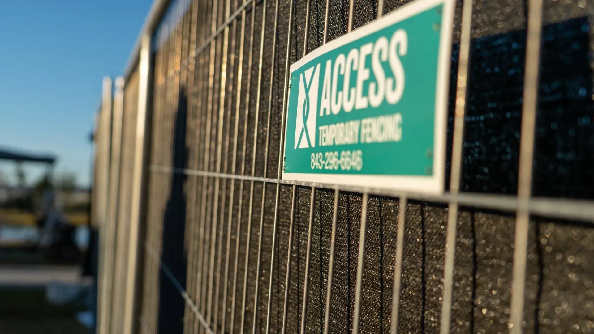 Access Sign Board — North Charleston, SC — Access Portable Toilets