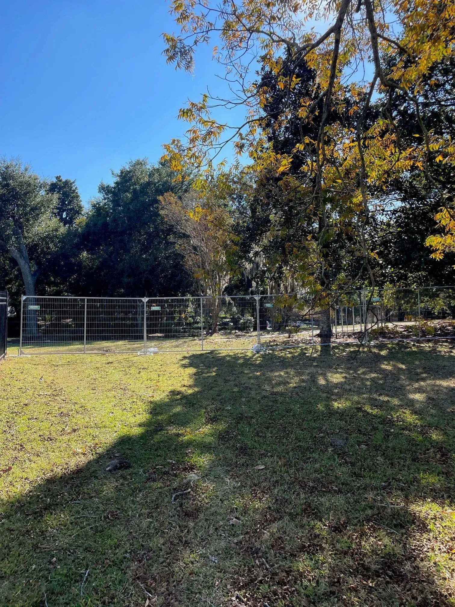 Trees with Fences — North Charleston, SC — Access Portable Toilets