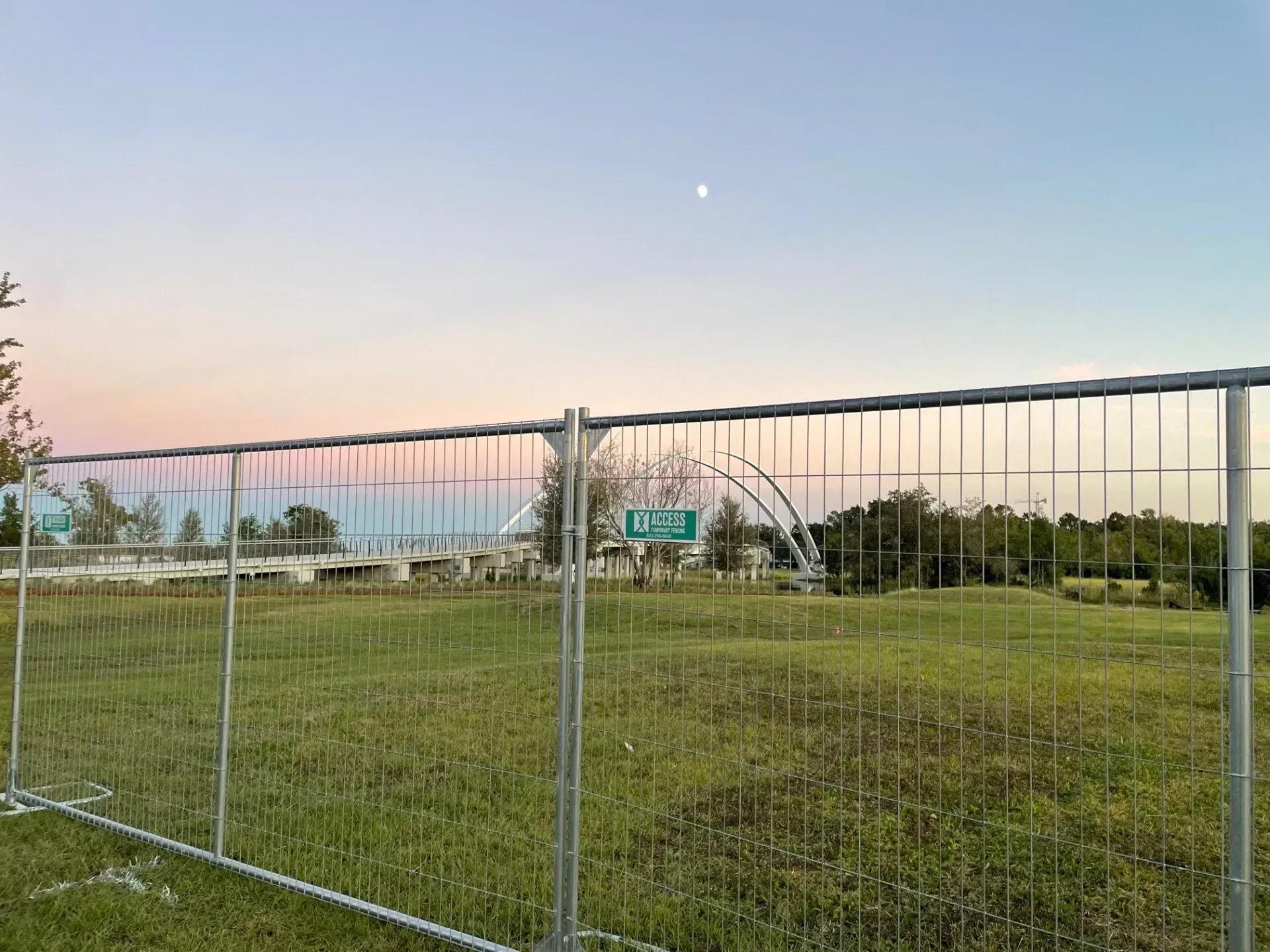 Vast Field with Fence — North Charleston, SC — Access Portable Toilets
