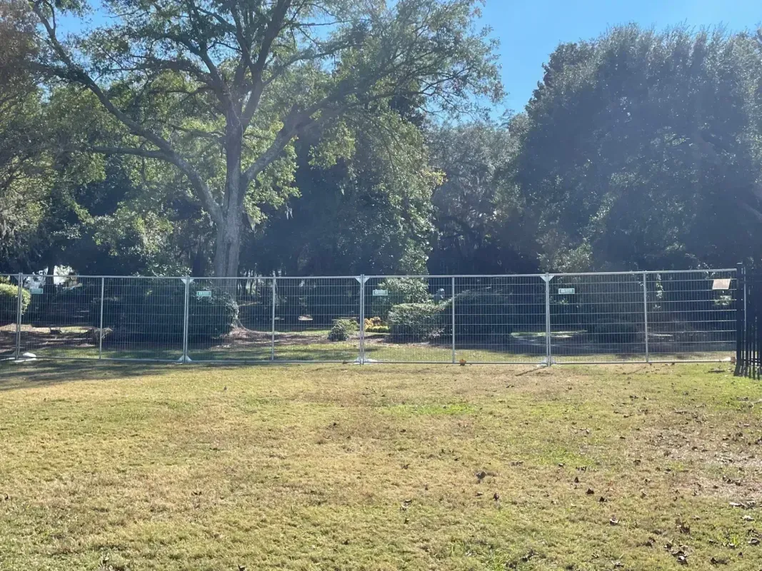 Temporary fence installation Beaufort SC