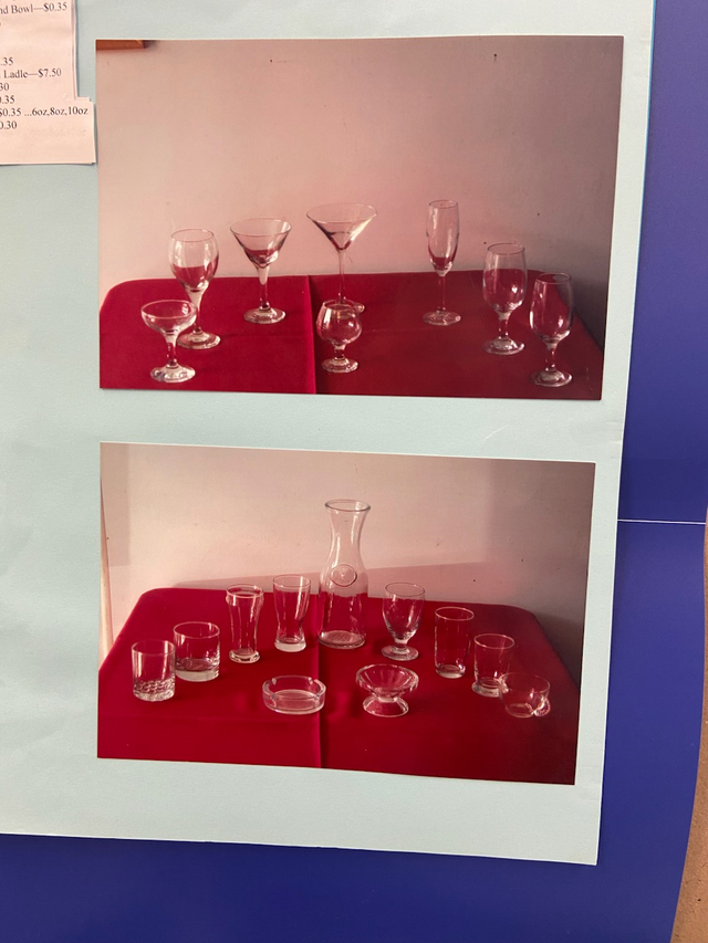 Rent aperitif wine glass glasses at All Seasons Rent All