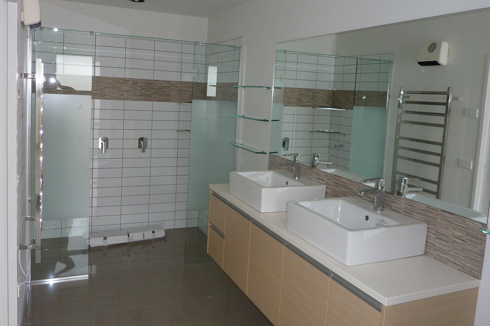 Bathroom build by Hillco Ltd in Blenheim, NZ