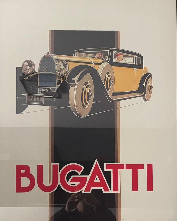 Poster bugatti
