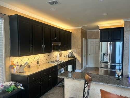 Kitchen remodeling project by home improvement specialists in the DFW Area