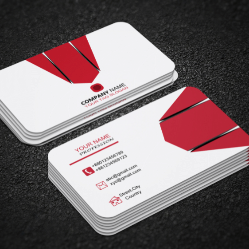 high quality printed card