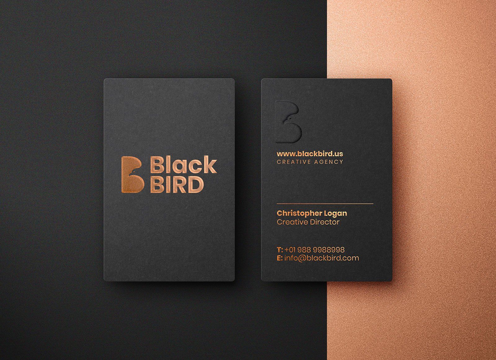 Professional business cards