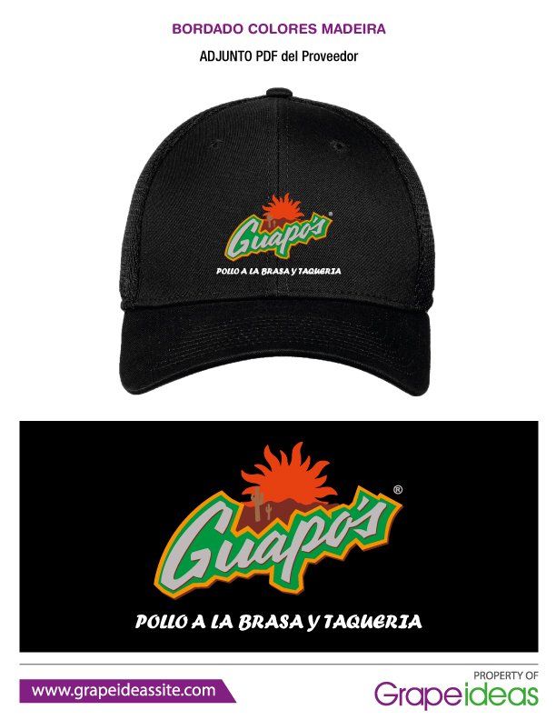 your logo on hat