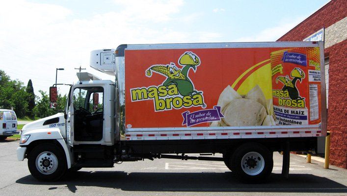 Food Company truck  Wrapping