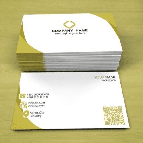 Matte/dull finish business Cards
