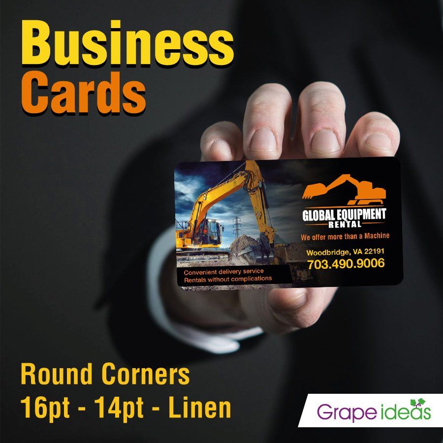 high quality printed card