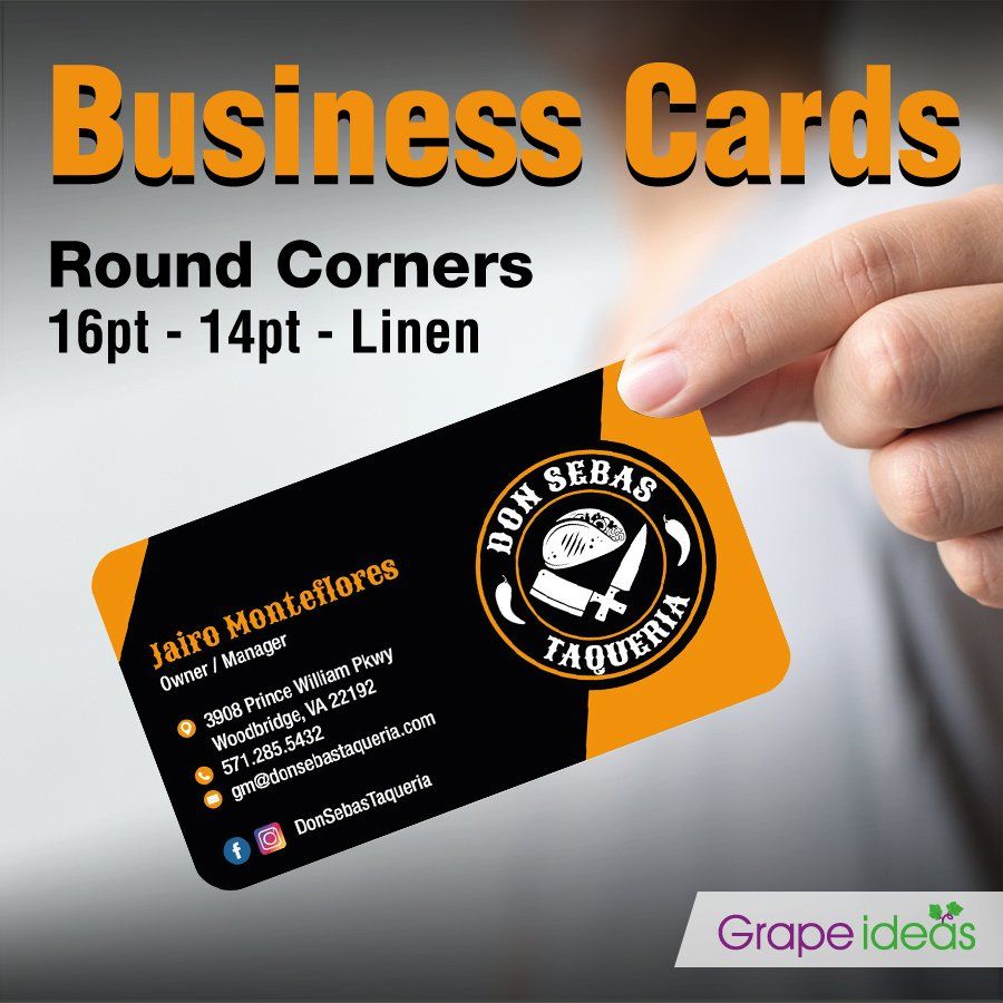 Your Logo on business card