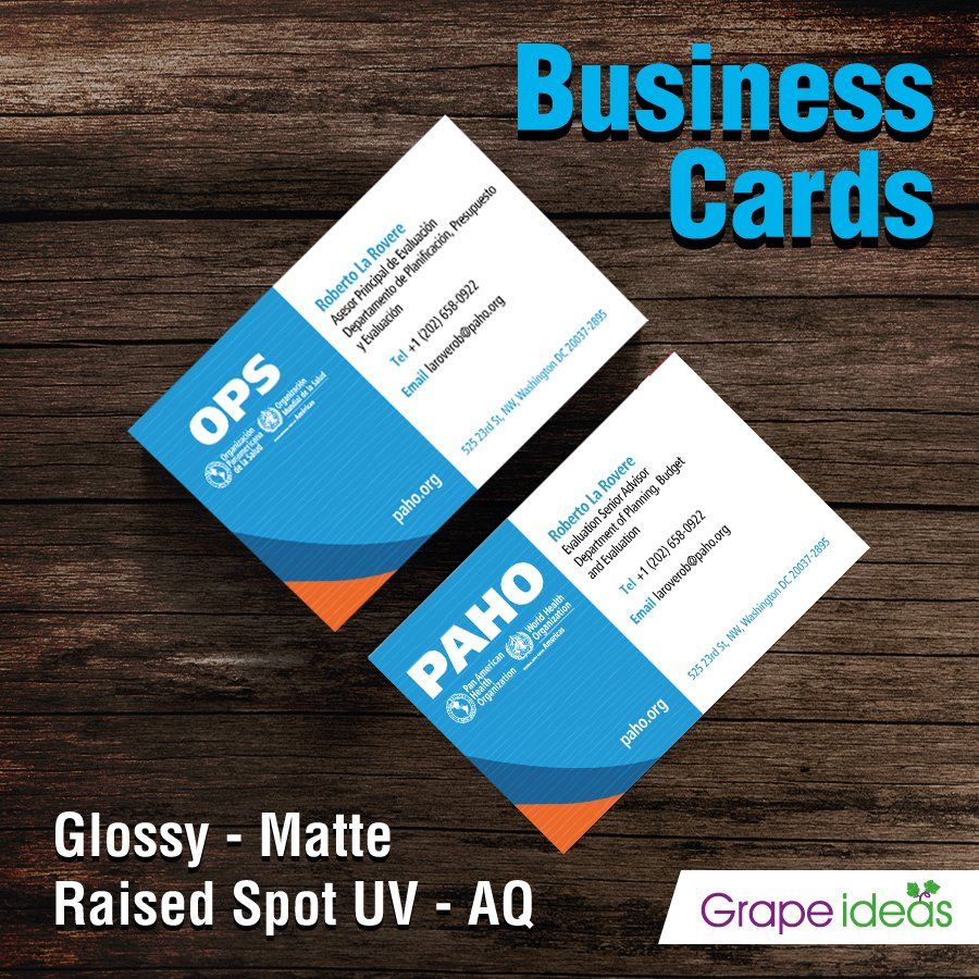 Business card mockup