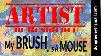 artist in residence card