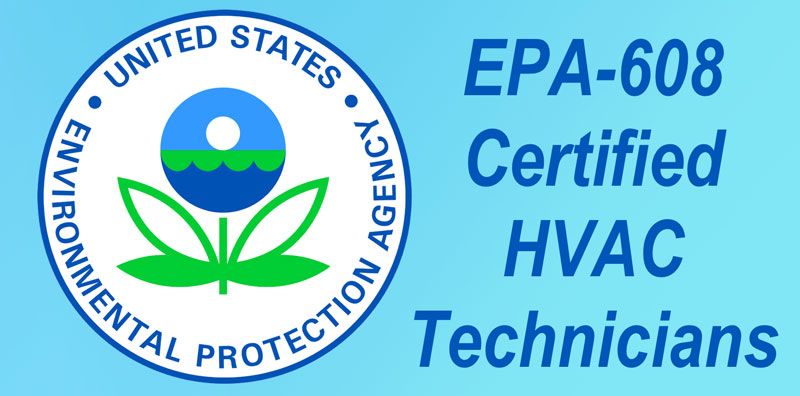 EPA-608 — Atlantic, IA — Camblin Mechanical Inc