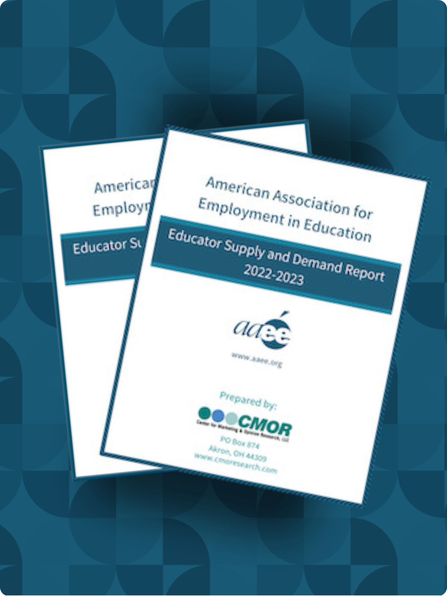 Three copies of the american association for employment in education educator supply and demand report