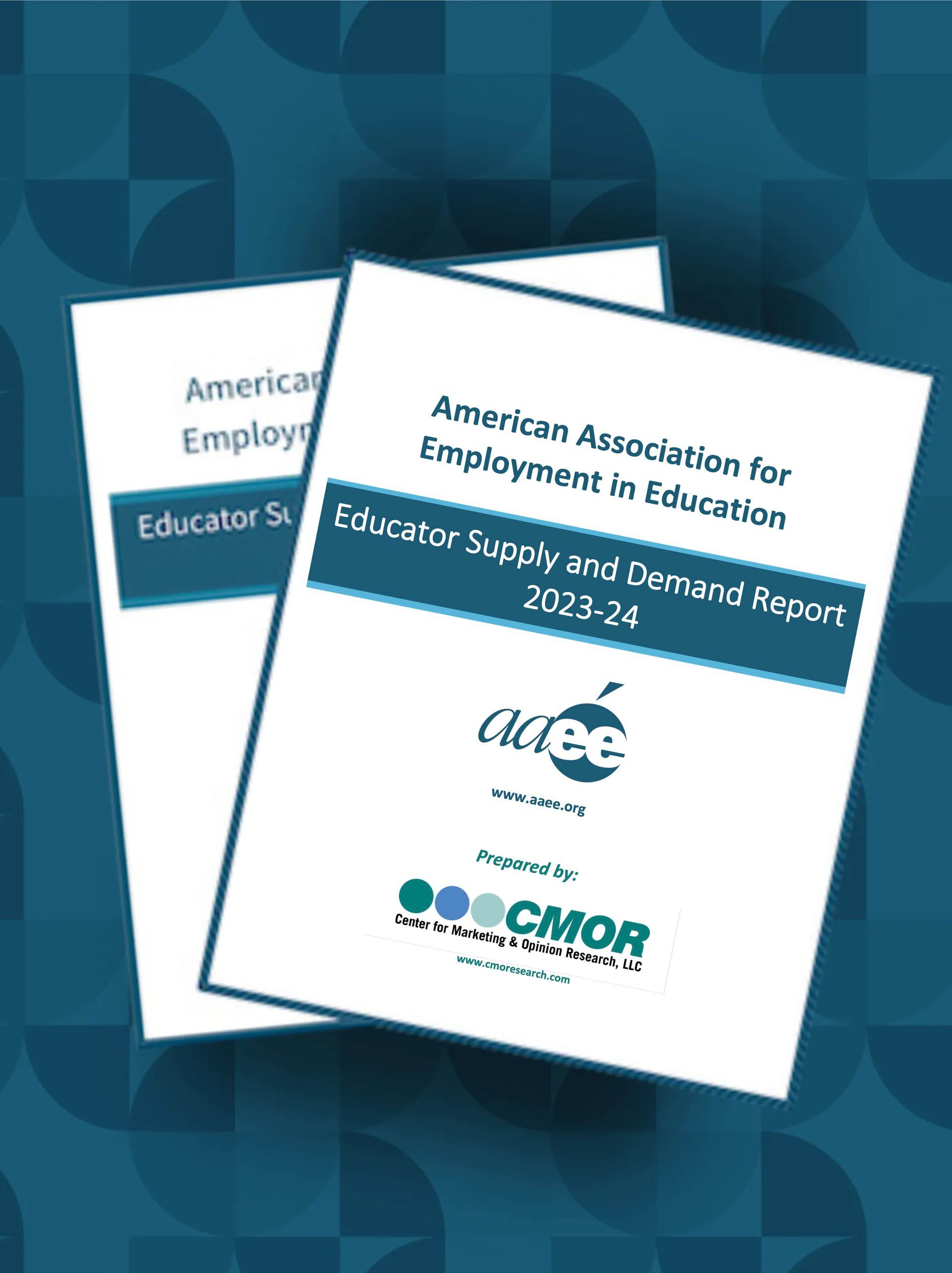 Three copies of the american association for employment in education educator supply and demand report