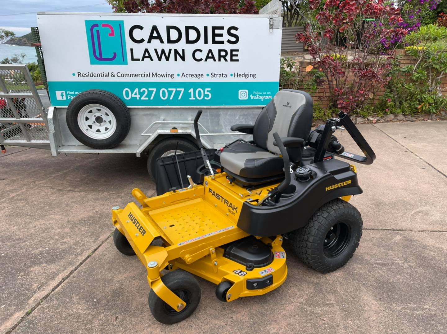 Ride On Lawn Mower — Lawn Care in Coffs Harbour, NSW