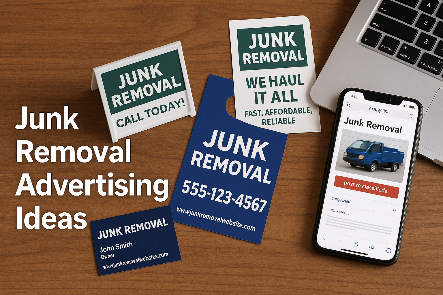 Junk removal Advertising Ideas