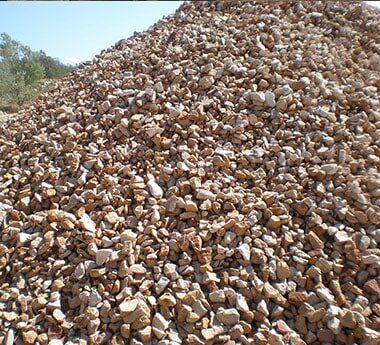Gravel Pile — Helidon Sandstone Industries In Helidon, QLD