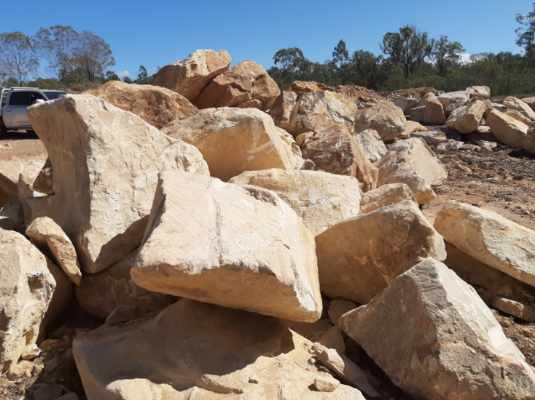 Random Rocks 2 — Helidon Sandstone Industries In Helidon, QLD