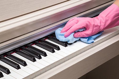 Cleaning the Keys of Piano — Lincolnton, NC — Karl Park Piano Tuning and Repair
