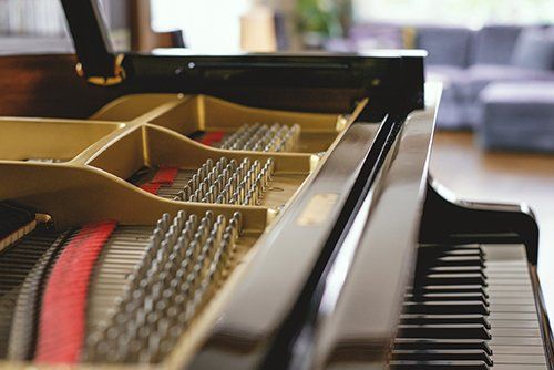 Strings of a Grand Piano — Lincolnton, NC — Karl Park Piano Tuning and Repair