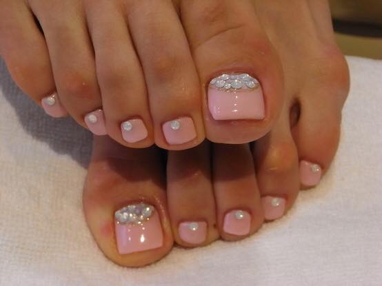pedicure session