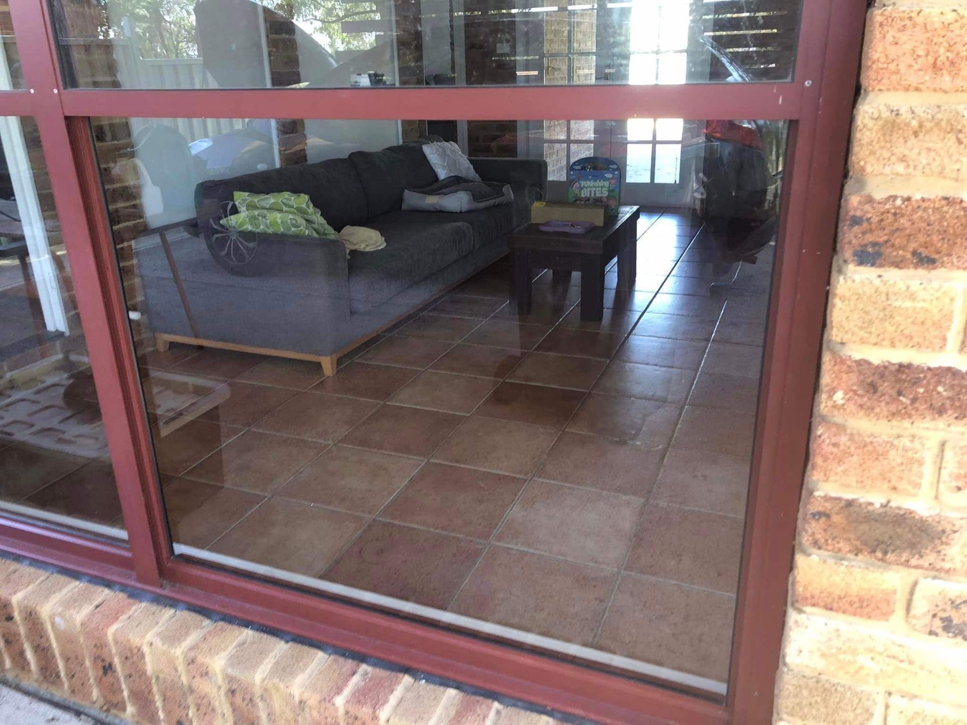 View Of A City With A Soccer Field In The Middle — Pelican Glass in Charlestown, NSW