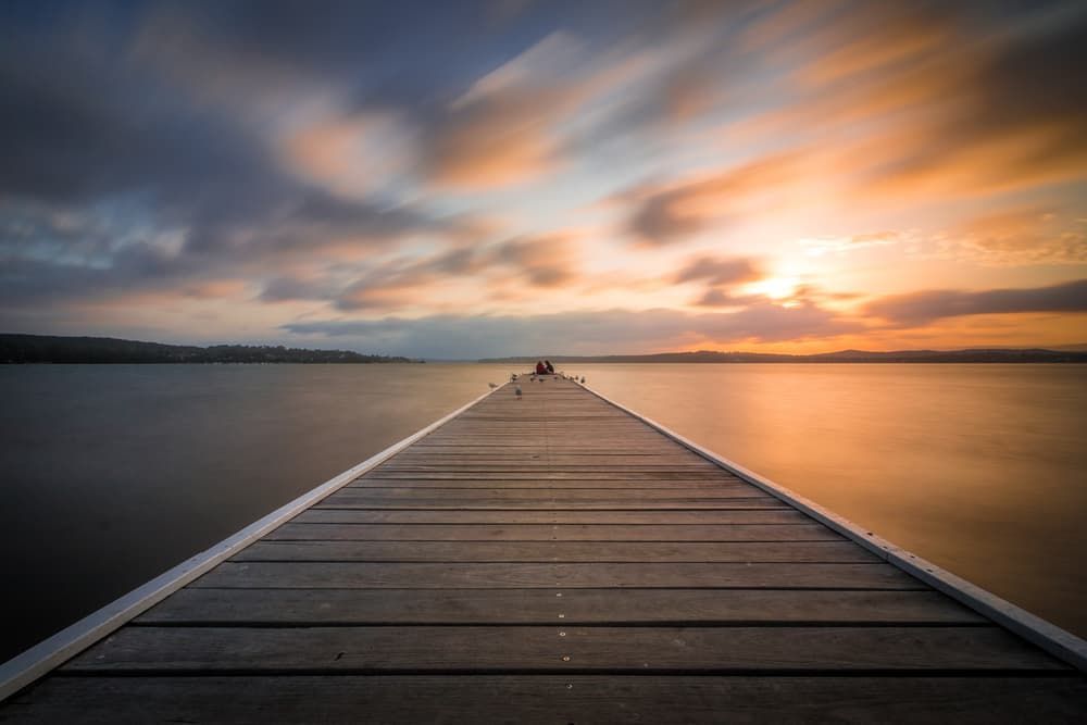Dock Leading To The Water — Pelican Glass in Lake Macquarie, NSW