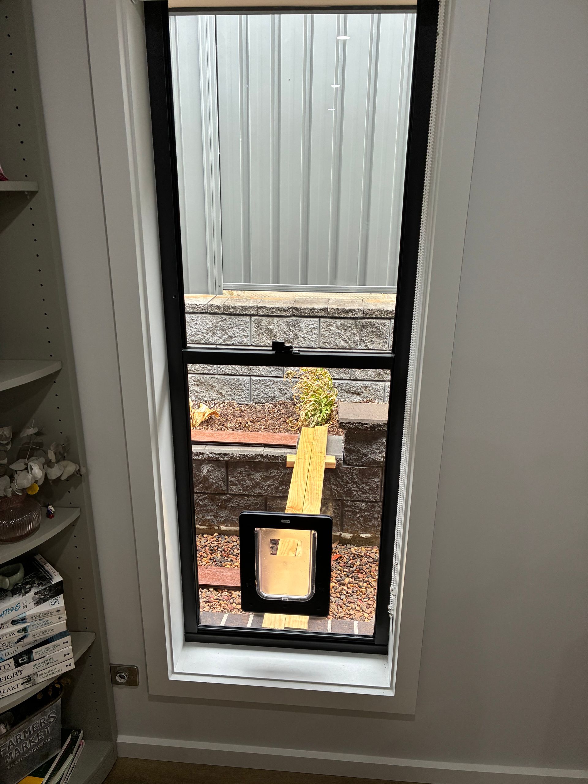 Pet Door installed in room - Pelican Glass in Lake Macquarie, NSW