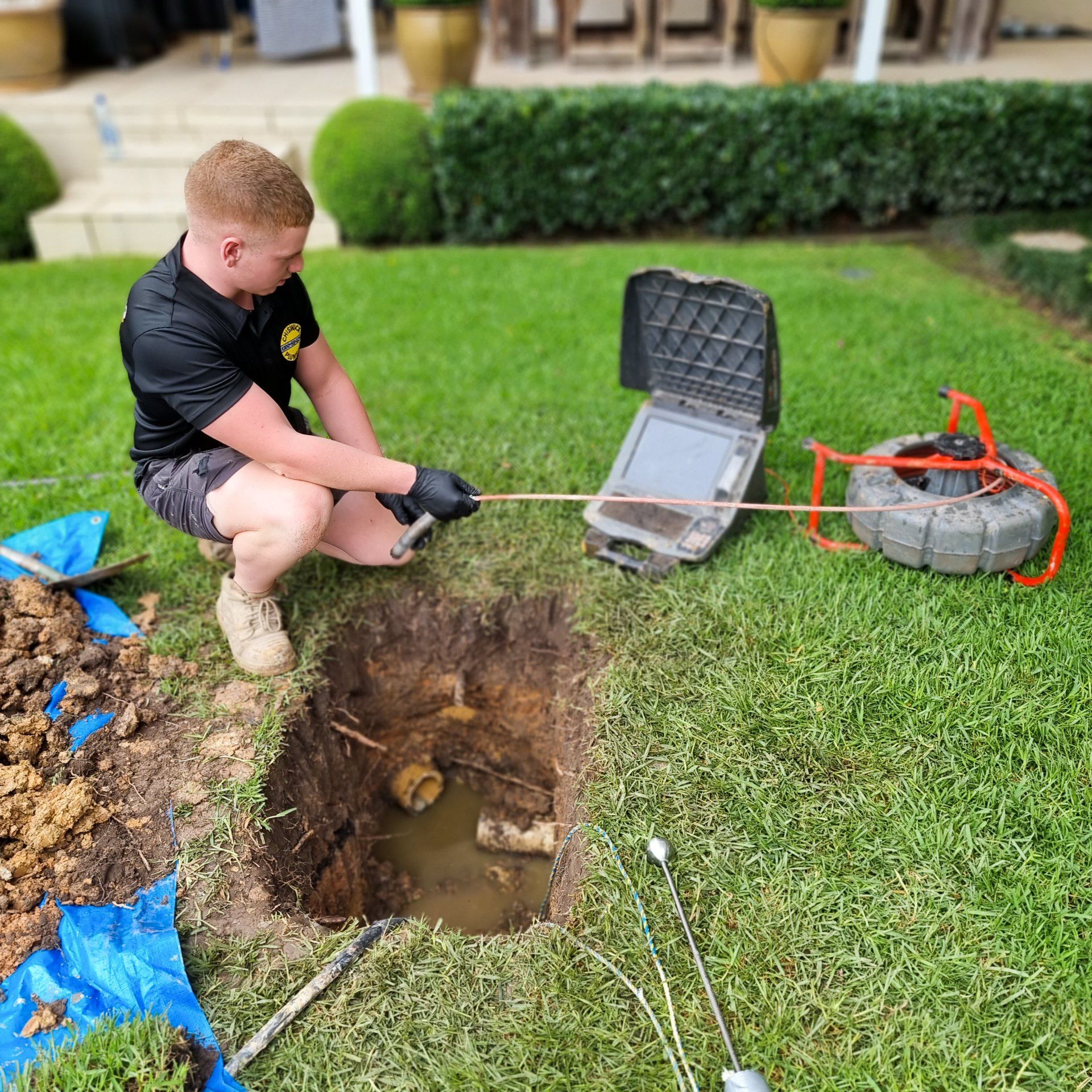 Chiswick Plumbing cctv camera inspection