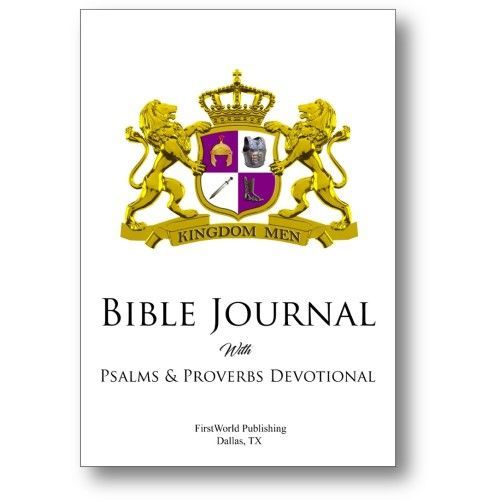 A bible journal with psalms and proverbs devotional