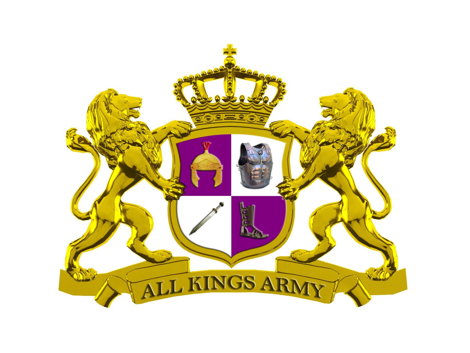 A coat of arms for the all kings army