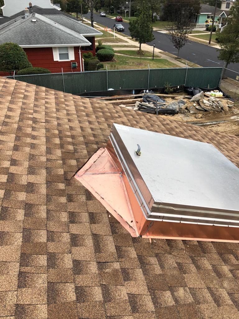 Side View of Skylight — Burlington, NJ — AD Roofer Siding & Gutters