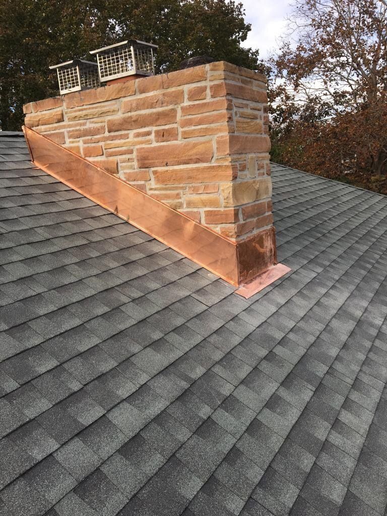 Copper Roofing — Burlington, NJ — AD Roofer Siding & Gutters