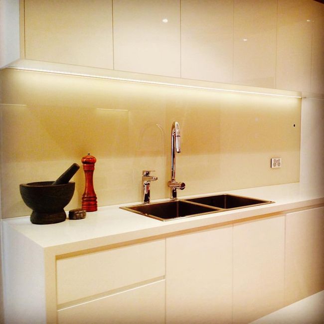 Professional Lights On A Kitchen — Electrical Projects in Balgownie, NSW