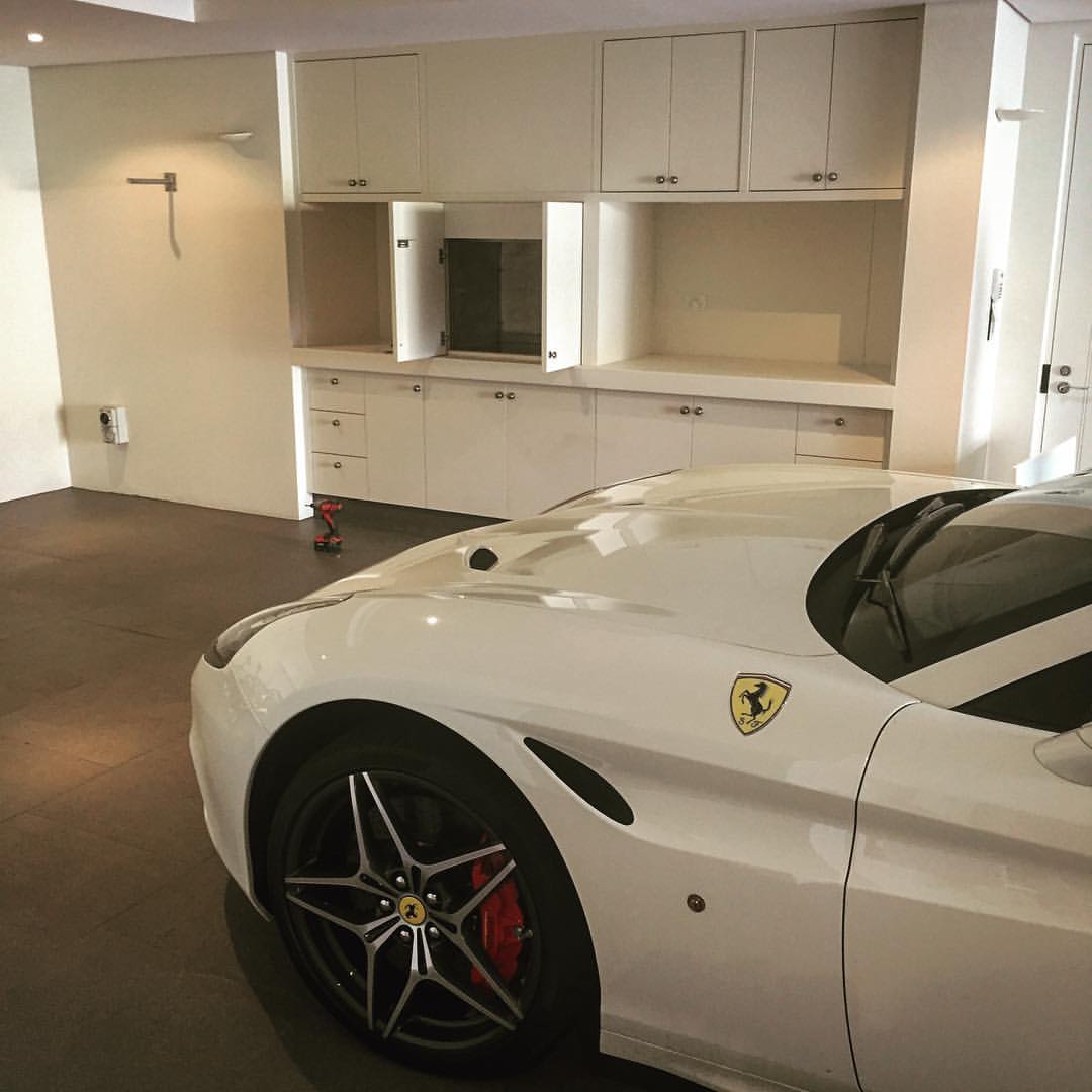 White Car Side View — Electrical Projects in Balgownie, NSW