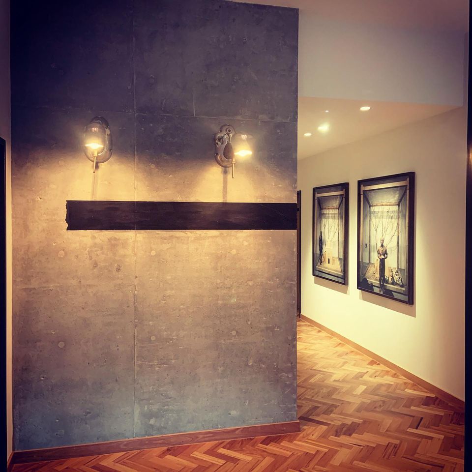 Commercial Lights On A Wall — Electrical Projects in Balgownie, NSW