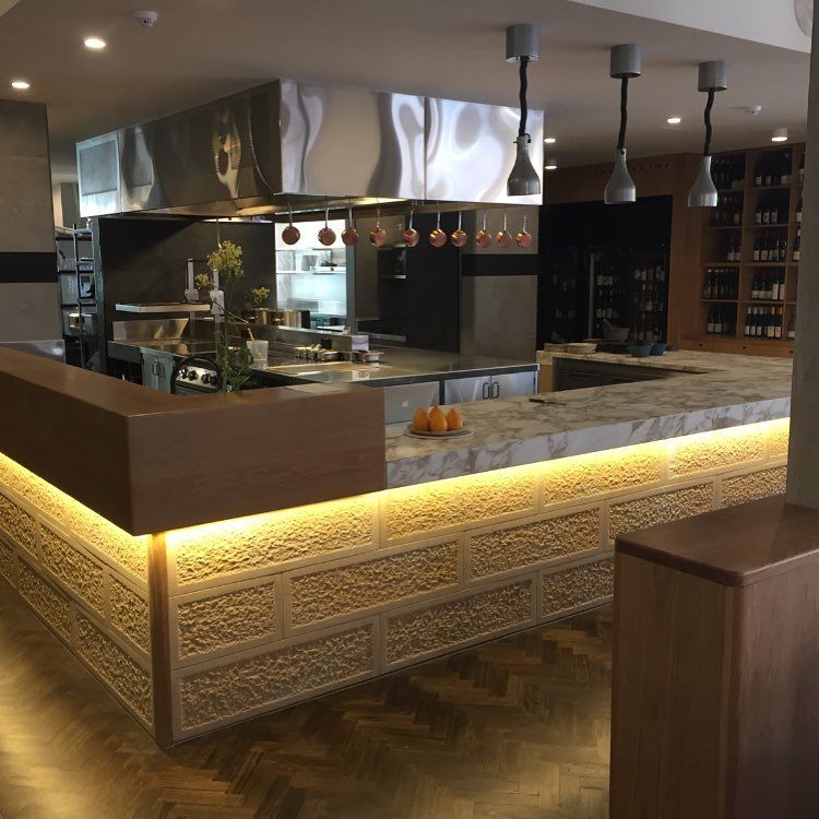 Kitchen With Lights — Electrical Projects in Balgownie, NSW