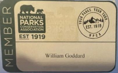 William goddard is a member of the national parks conservation association
