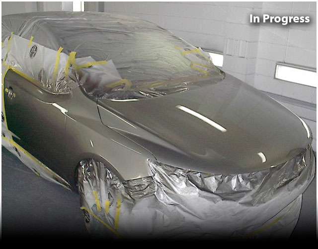 Vehicle in Paint - Auto Body Repair in Palmer, MA