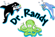 A logo for a dentist named dr. randy