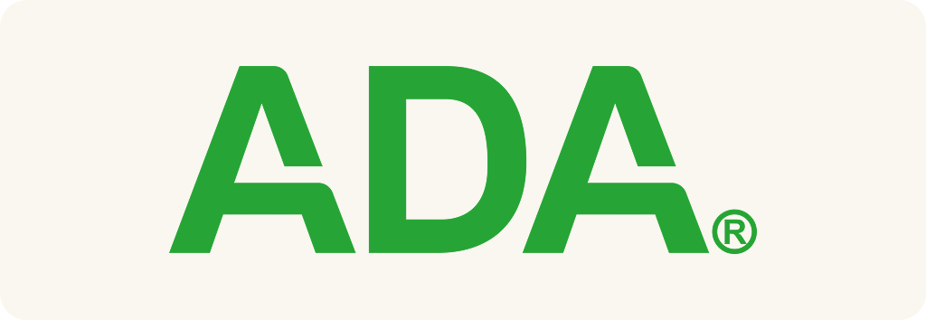 ADA logo in green on a light background.