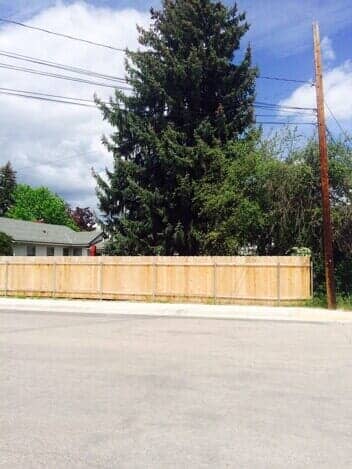 6' Cedar With Steel Post - Grizzly Fence in Missoula, MT