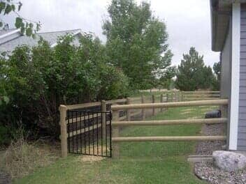 Split Rail With 2X4 Twisted Horse Wire - Grizzly Fence in Missoula, MT