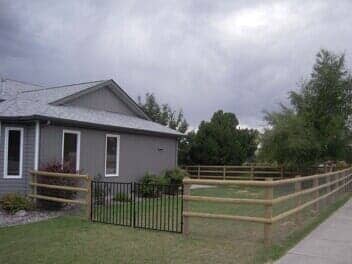Split Rail With 2X4 Twisted Wire - Grizzly Fence in Missoula, MT