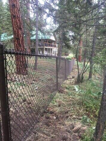 Brown 4' Chain Link - Grizzly Fence in Missoula, MT